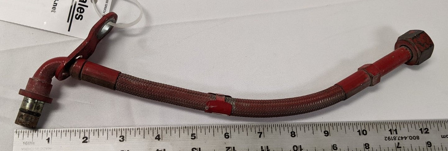 Used Cummins ISX 15 Steel Flexible Compressor Hose | P/N 3687121