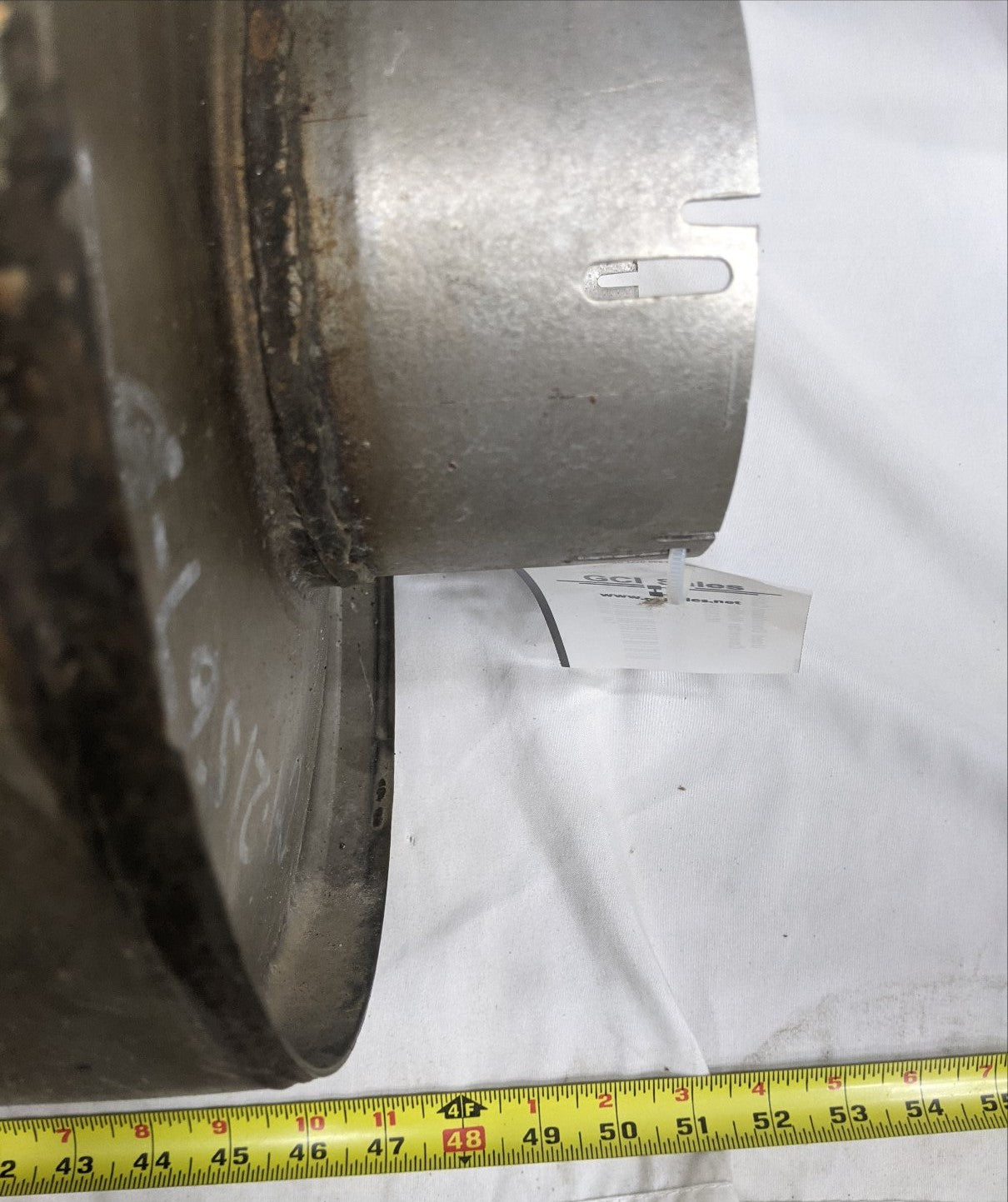 Used Donaldson Freightliner Catalytic Converter Muffler - P/N DN M130095