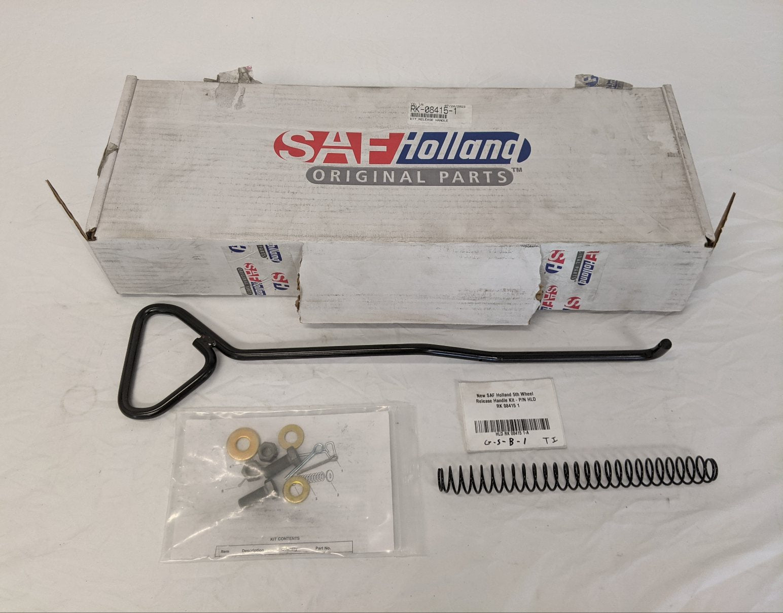 New SAF Holland 5th Wheel Release Handle Kit - P/N HLD RK 08415 1 (10163668549948)