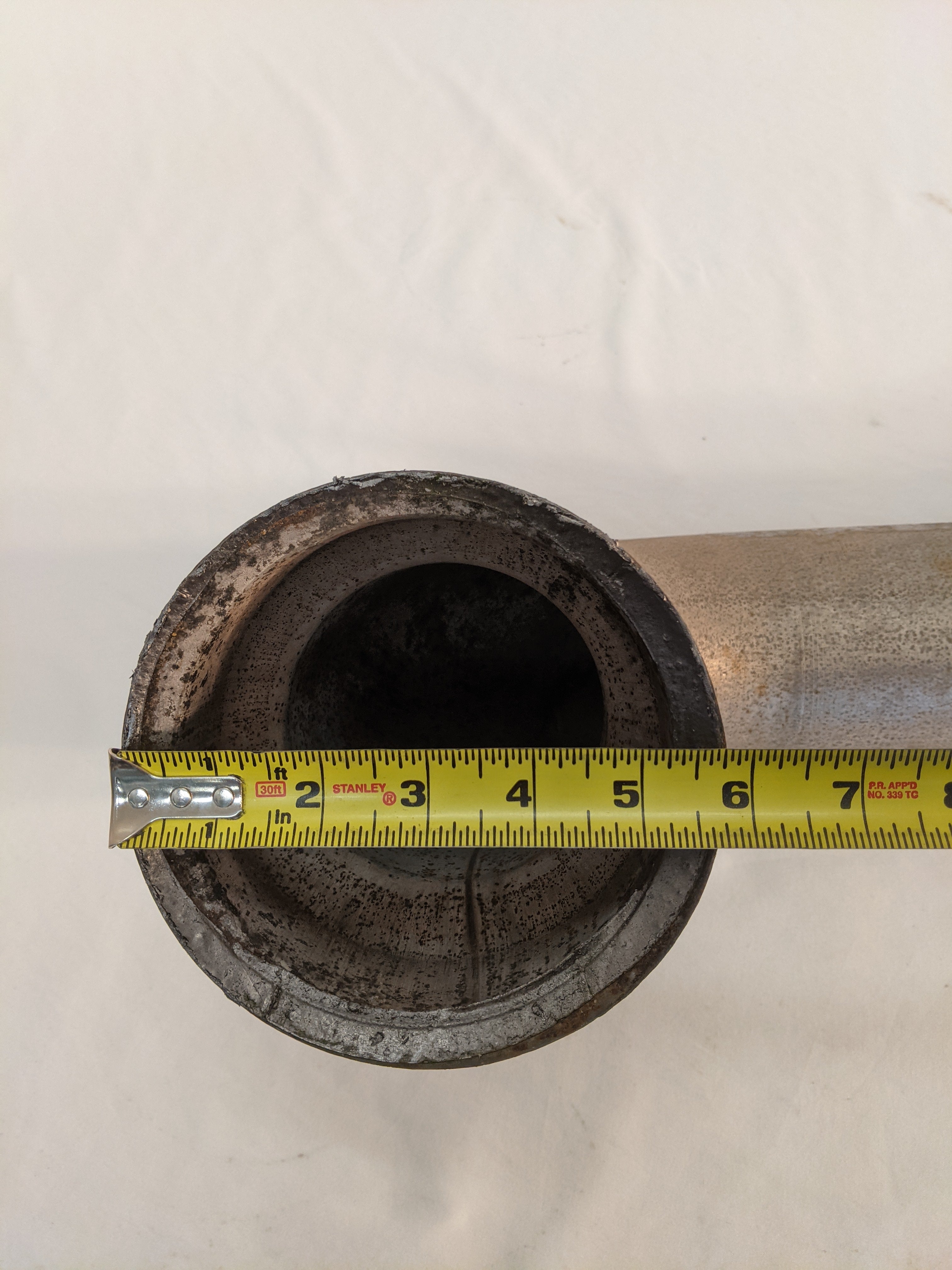 Used Freightliner DD13 4" Exhaust Inlet Bellows & Elbow Pipe - P/N 04-28907-000 (10093198803260)