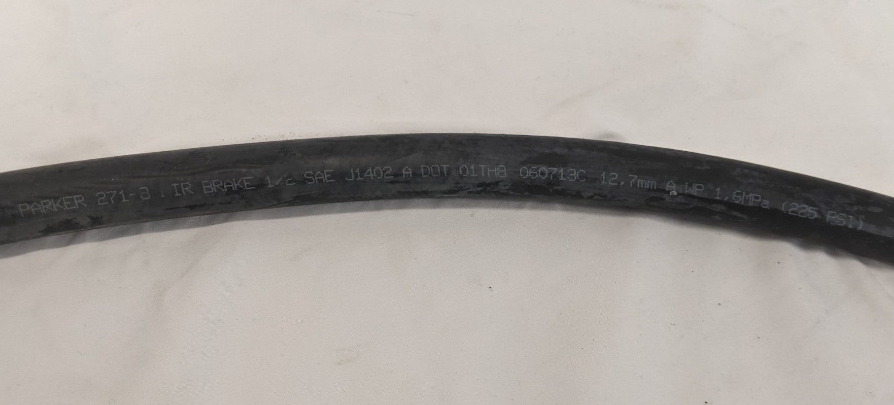 Used Parker 8 C/B 06MPT X SAE 45 Swivel Air Brake Hose - 12-21022-028