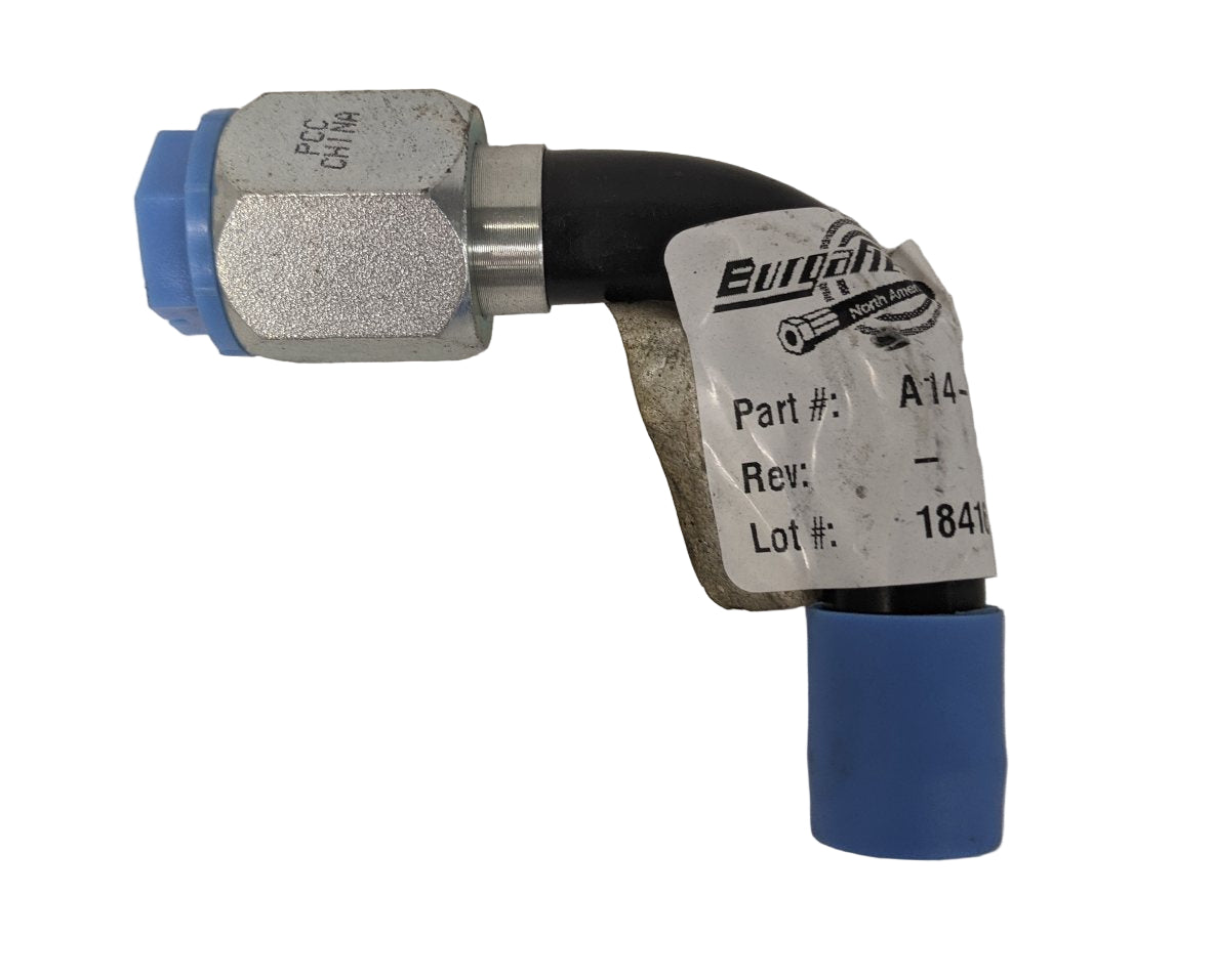 New BurgaFlex Freightliner 90 Deg. Elbow Power Steering Line - P/N A14-19319-000
