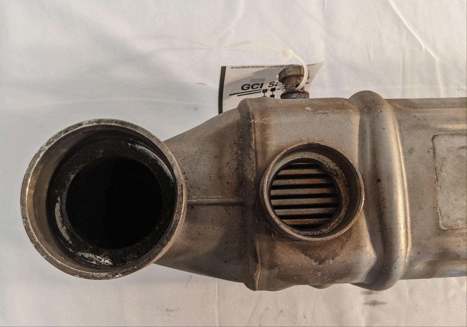 Used Detroit DD15 Engine Exhaust Gas Cooler - P/N: A 472 140 04 75 (10071150428476)