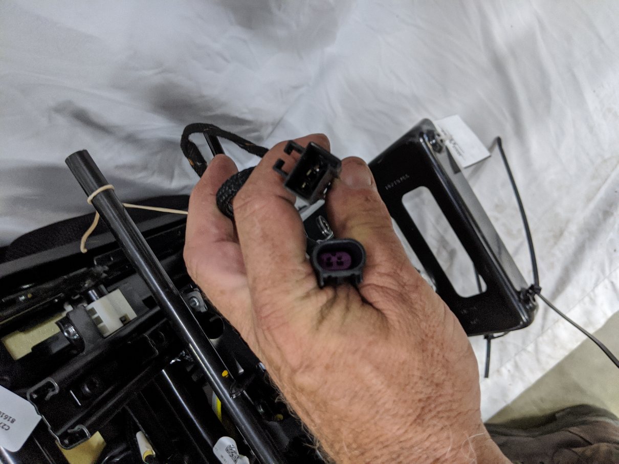 Freightliner M2 LH Complete Seat Assembly - P/N ISR 816109 348