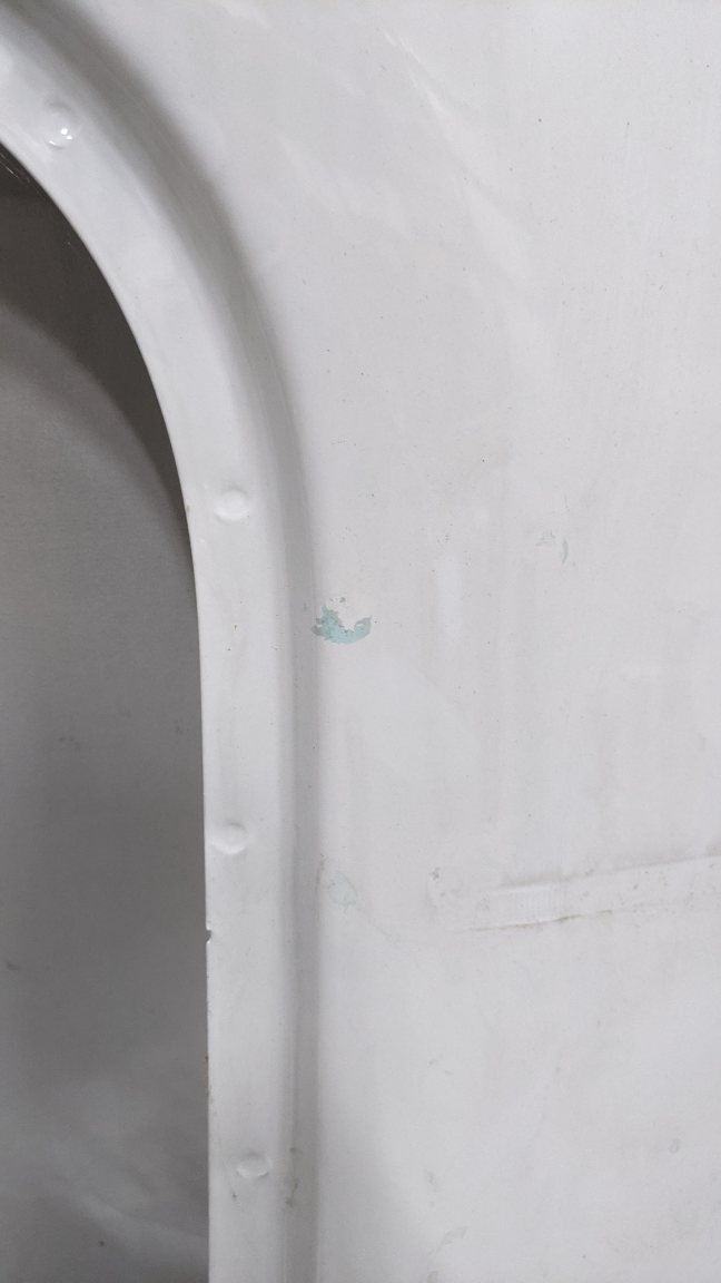 Damaged Freightliner M2 Plus LH Door (White) #4