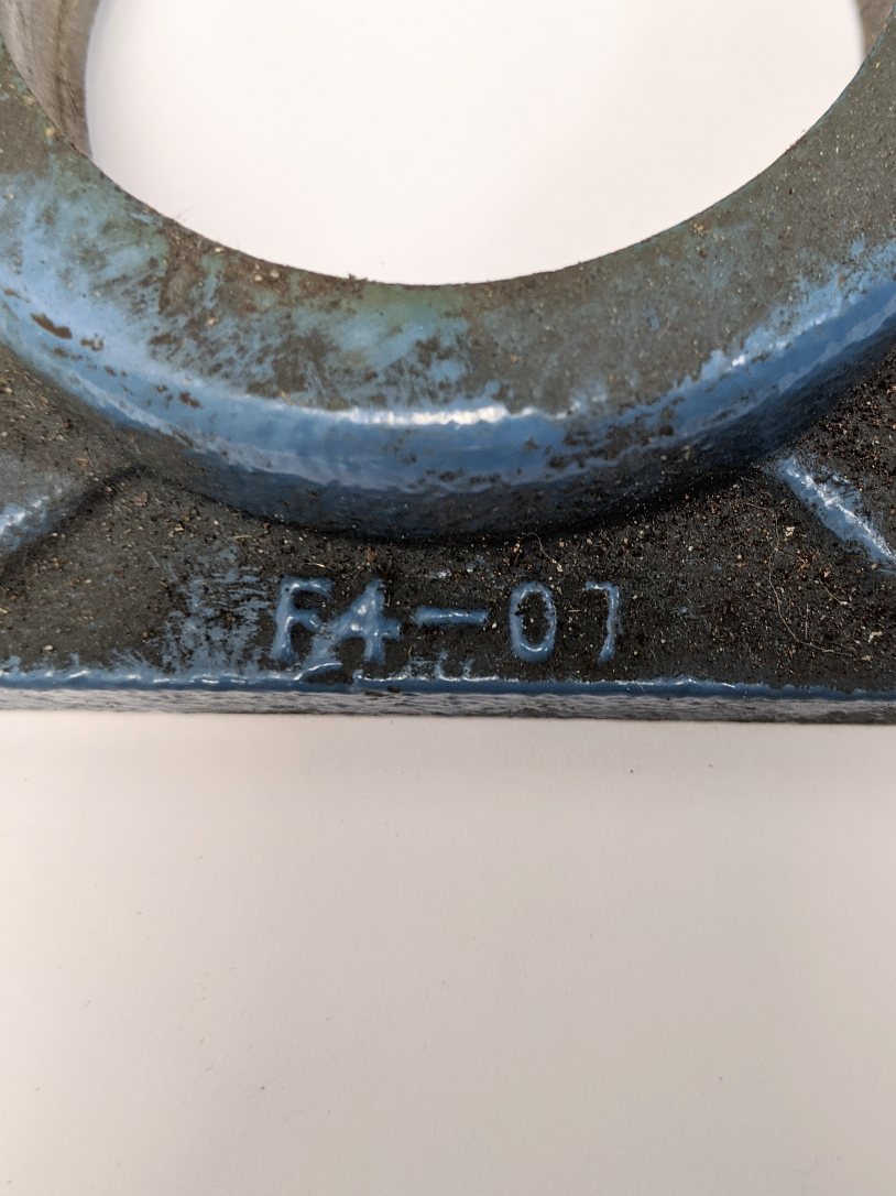 McGill 4 Bolt Roller Bearing Flange - P/N F4-07 - Used