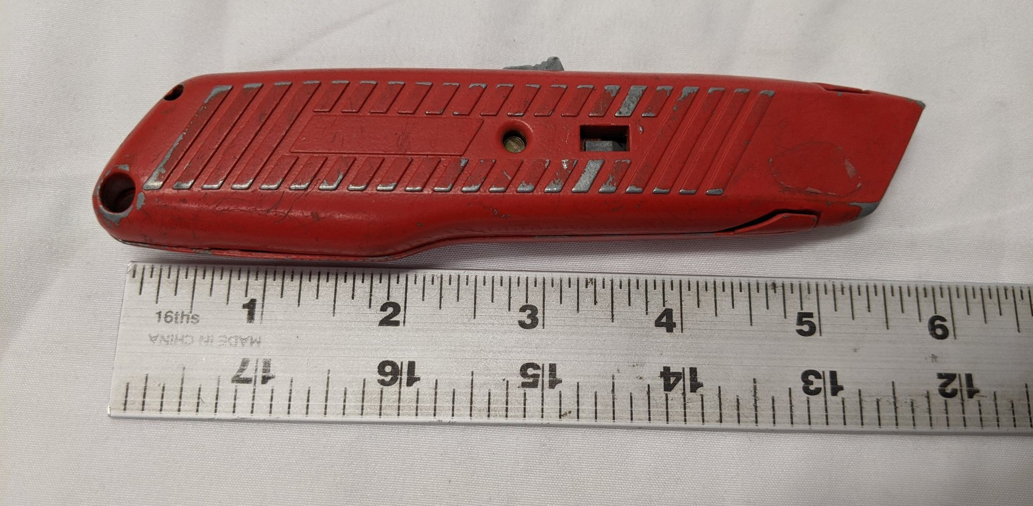 Stanley Auto-Retract Safety Knife Lot of 4 Steel 10-189C