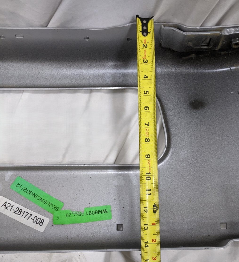 Freightliner M2 106 112 Front Bumper LH License Plate A21-28177-008