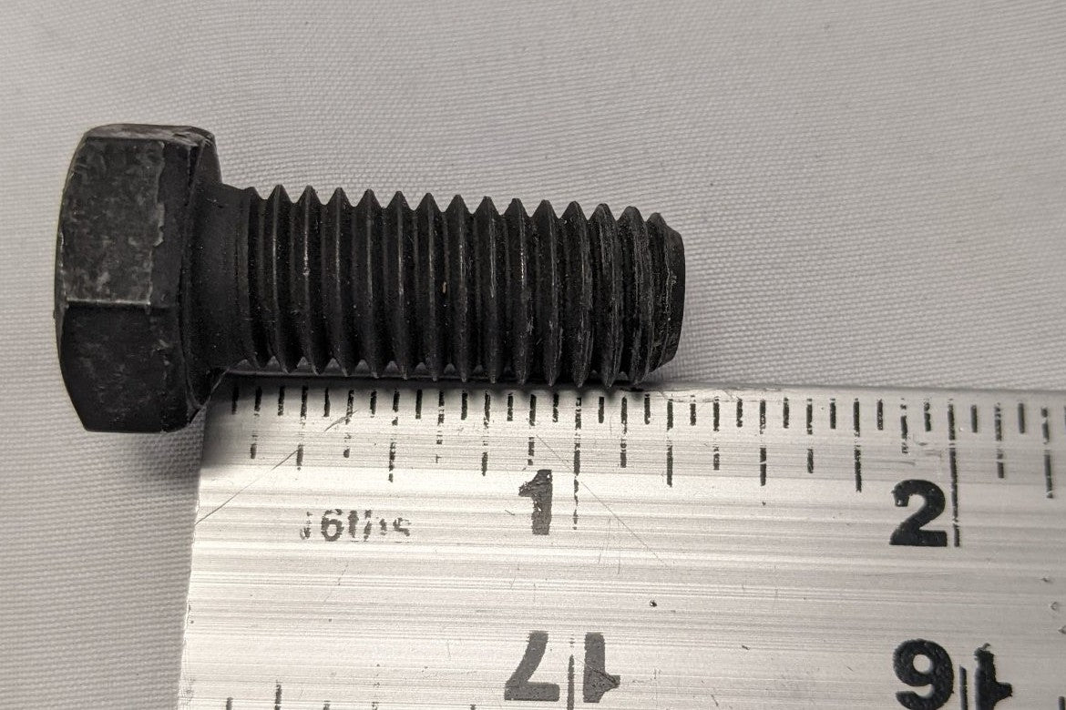 *Lot of 25* New 1/2"-13 x 1-1/4" Fully Threaded Coarse Grade 8 Steel Hex Bolts