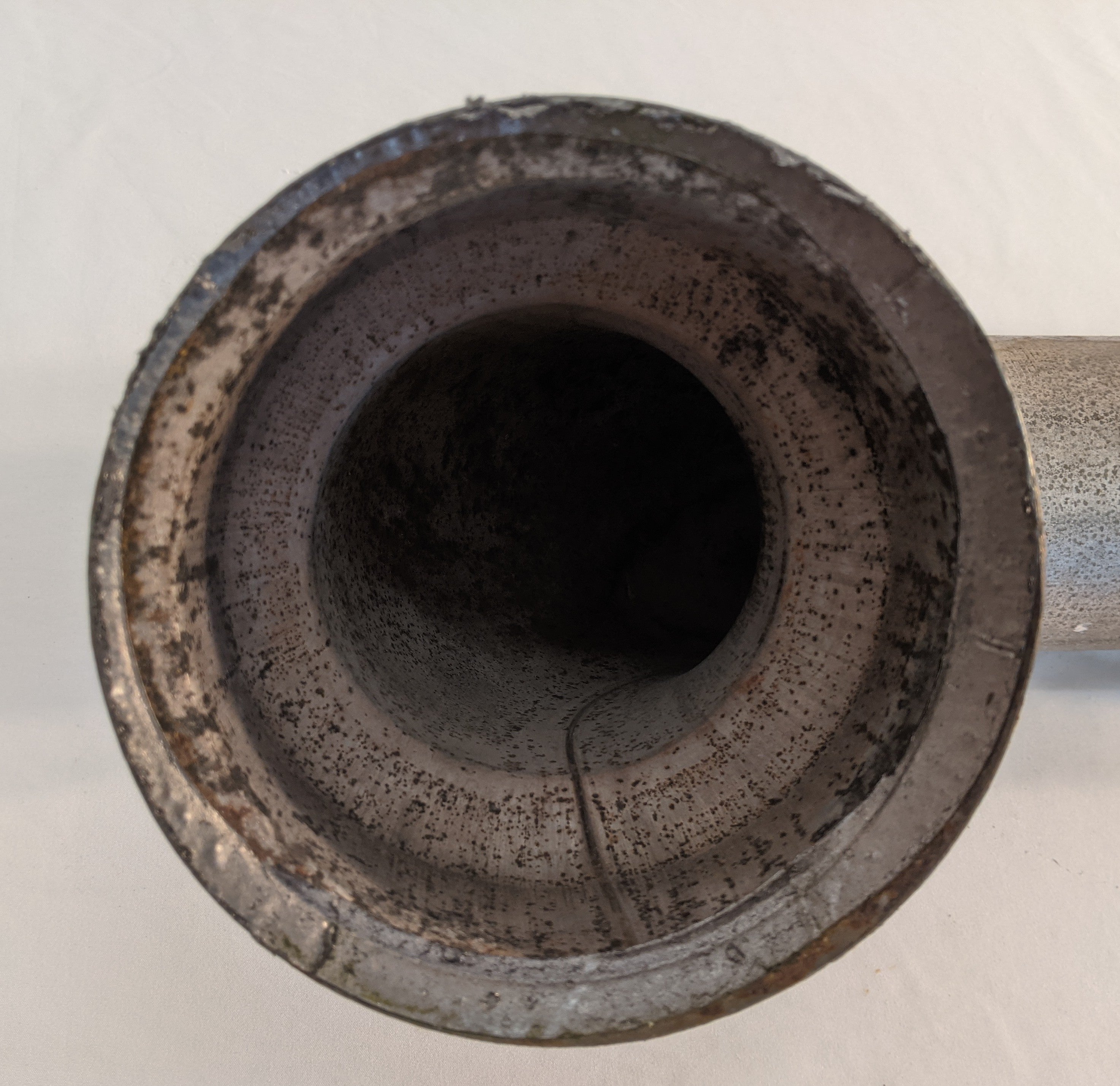 Used Freightliner DD13 4" Exhaust Inlet Bellows & Elbow Pipe - P/N 04-28907-000 (10093198803260)