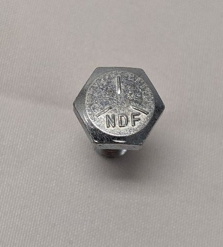 1/4"-20 x 5/8" Grade 5 Hex Bolts - Zinc Plated, Fully Threaded, Lot of 100