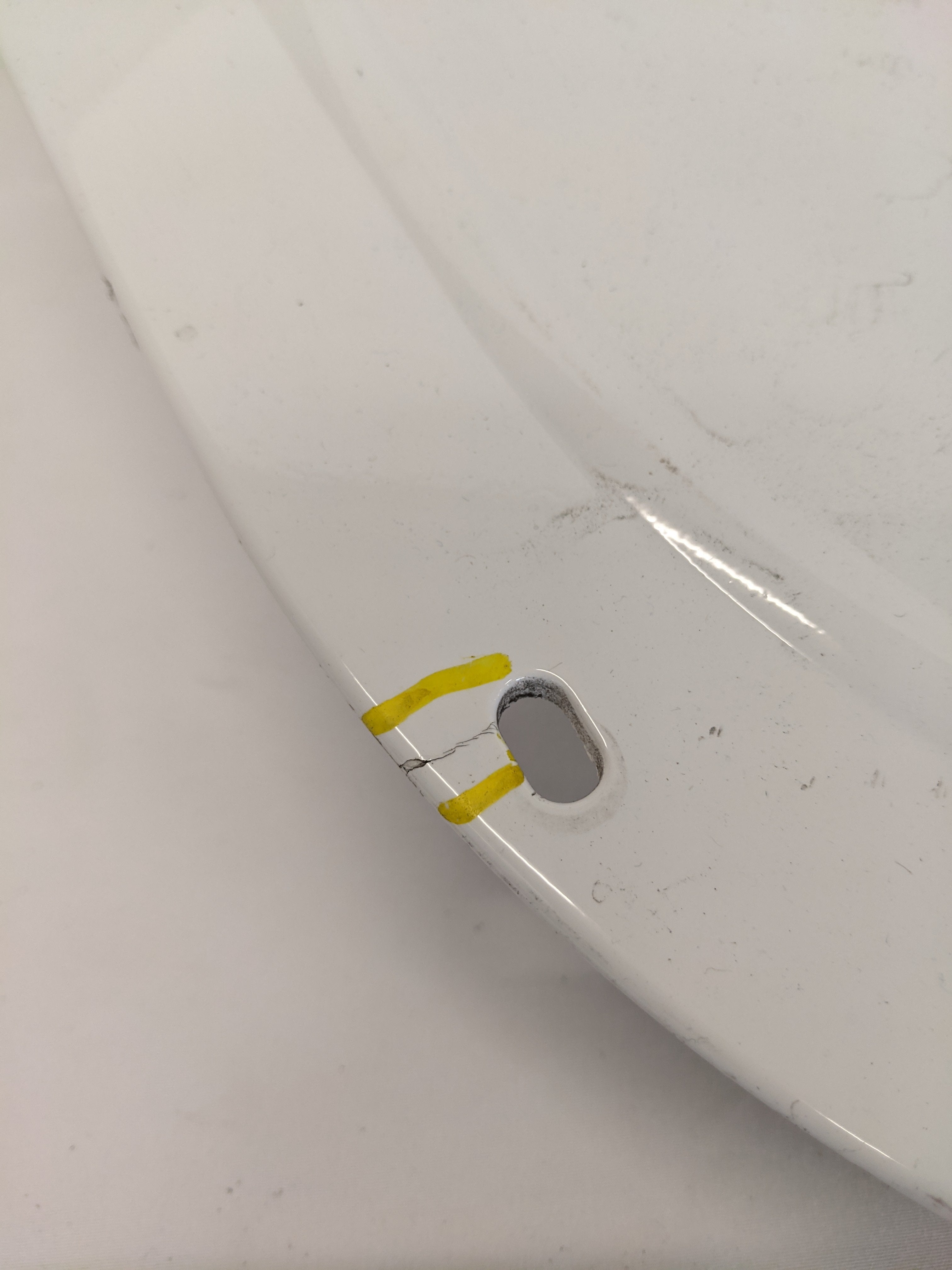Damaged Freightliner M2 LH Battery Access Under Cab Cover - P/N  18-69207-006 (6769651581014)