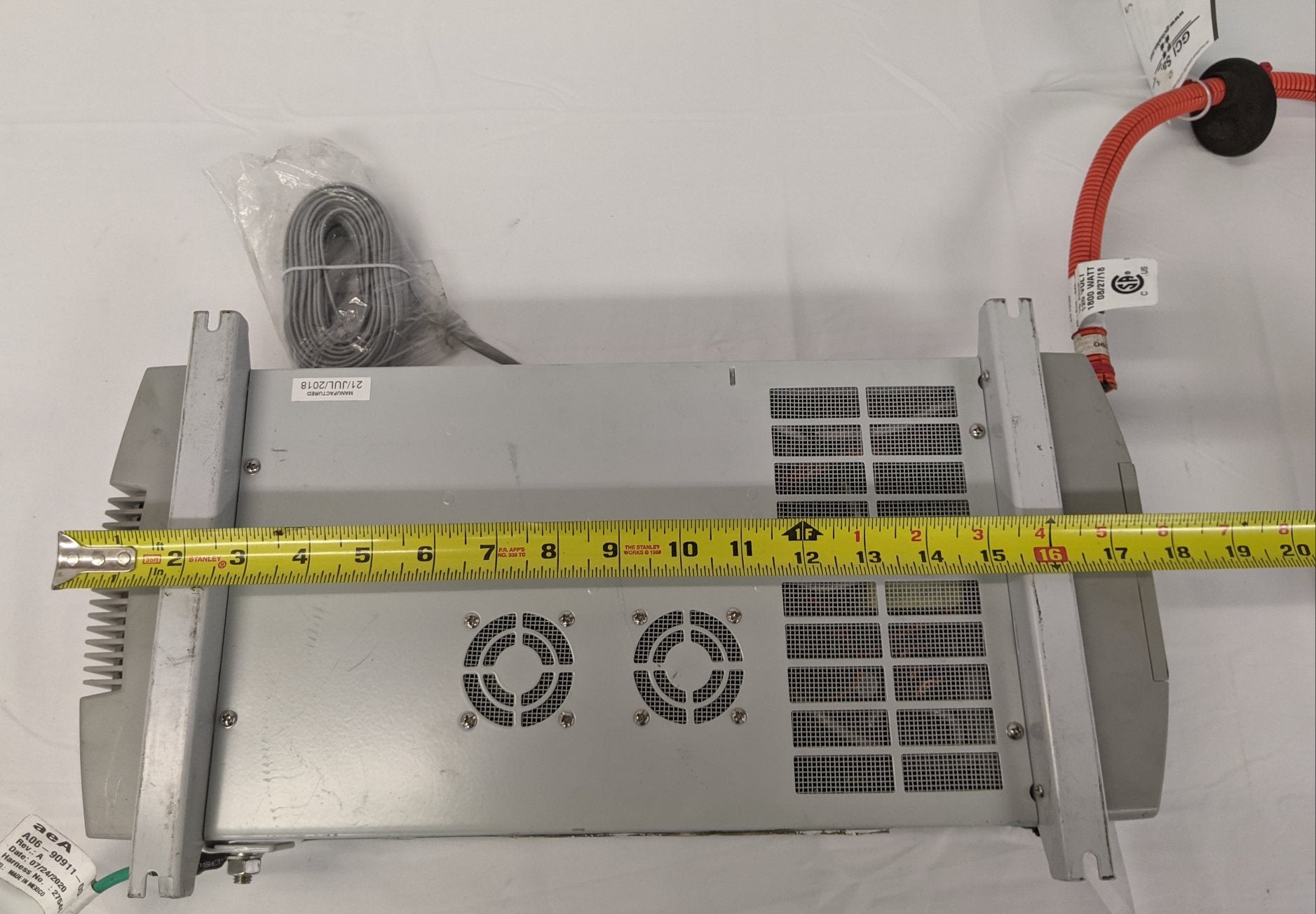 Partial Xantrex Freedom HF 1500W Inverter Assy - P/N  A06-93338-001 (10125178667324)