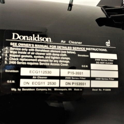 New Donaldson Engine Air Cleaner Assembly w/ Filter - P/N  DN  ECG11 2530 (10090735501628)