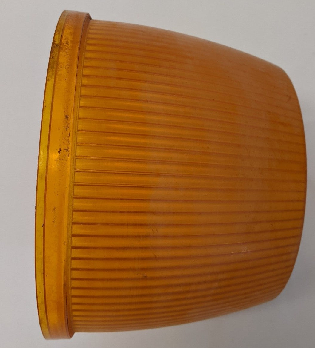 Whelen Optic Dome Light Orange Lens - P/N D-80347