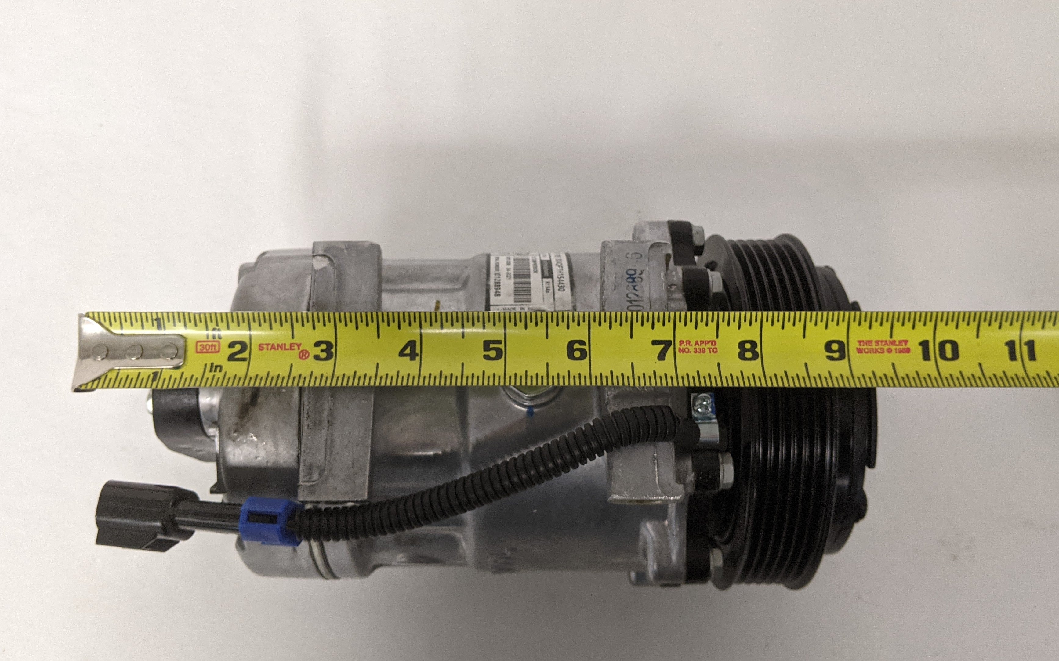 Used Alliance 12V 6 Groove 125 mm 7H DM A/C Compressor - P/N ABPN83304QP7H154430 (9905160028476)