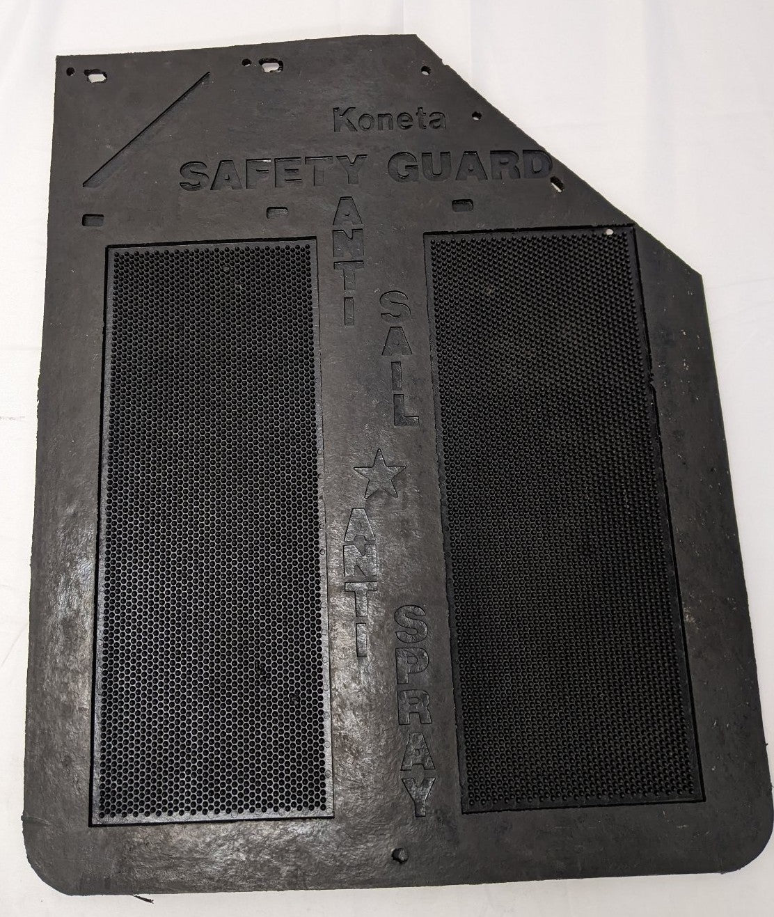 Koneta 30" LH Mitered Black Rubber Mud Flap 22-61643-412