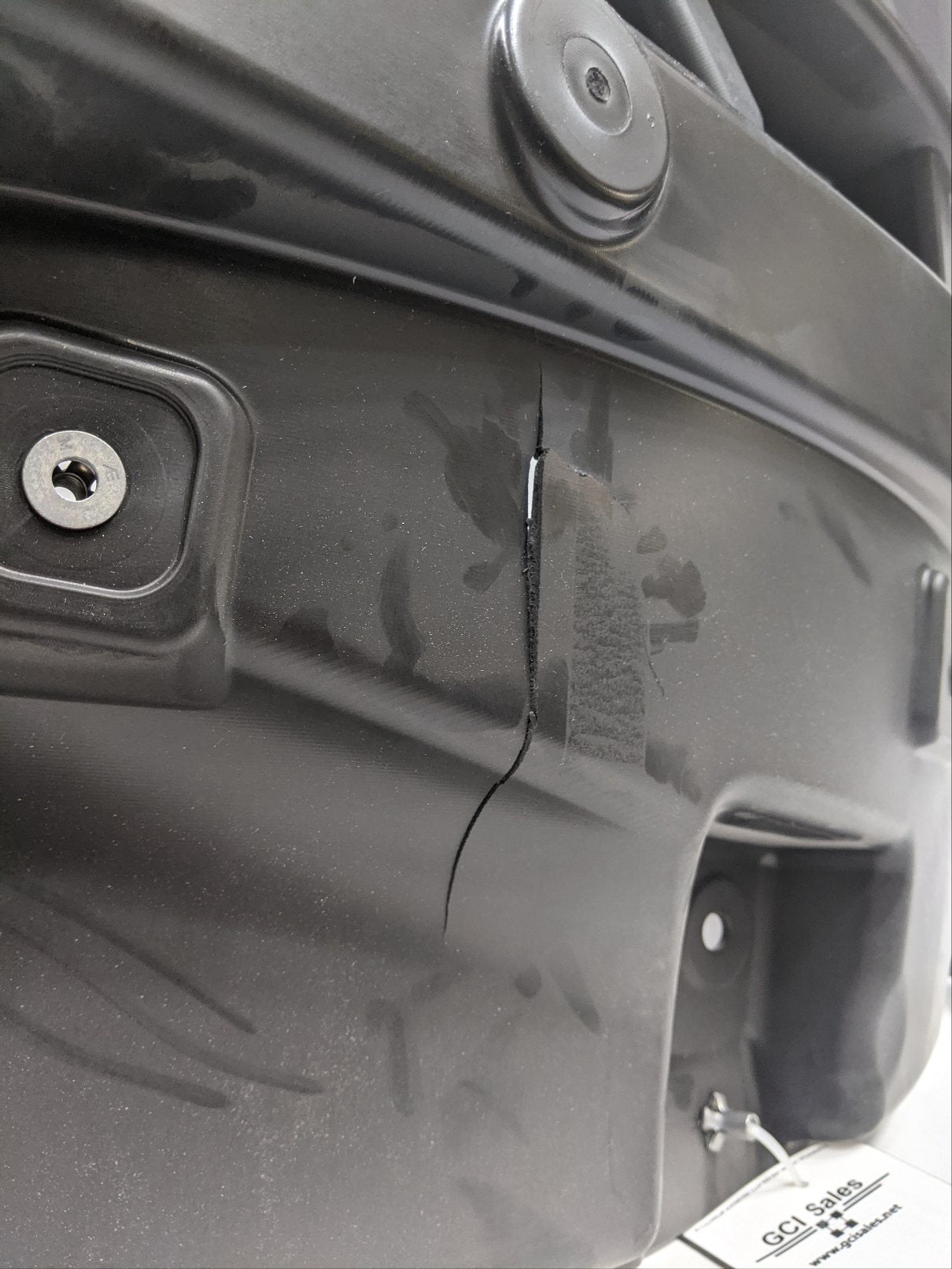 Damaged Freightliner LH Cabin Mounted Splash Guard - P/N A22-74146-000