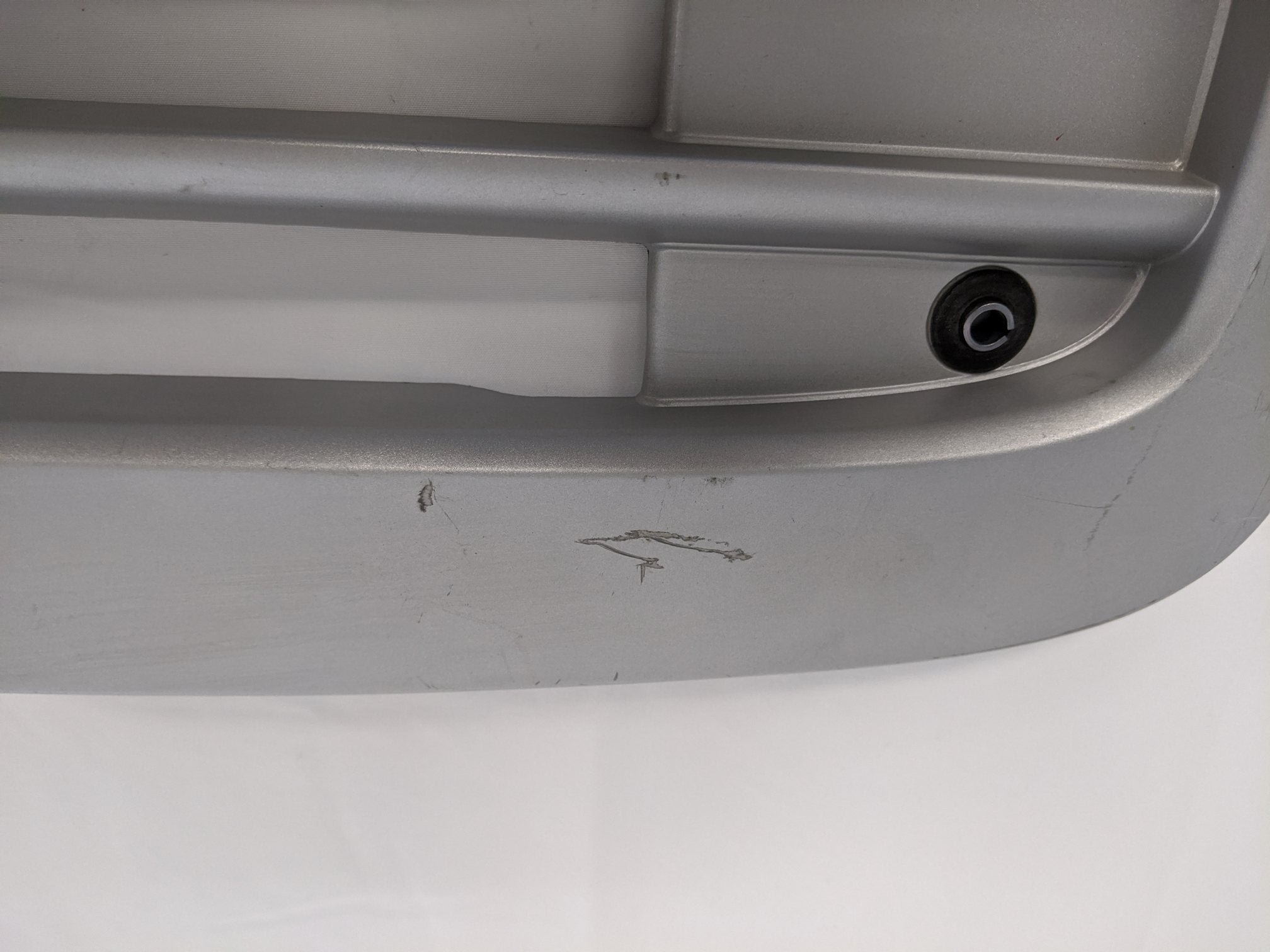 *Blemished* Freightliner M2 Argent Silver Hood Mounted Grille -P/N A17-21024-000 (6720366772310)