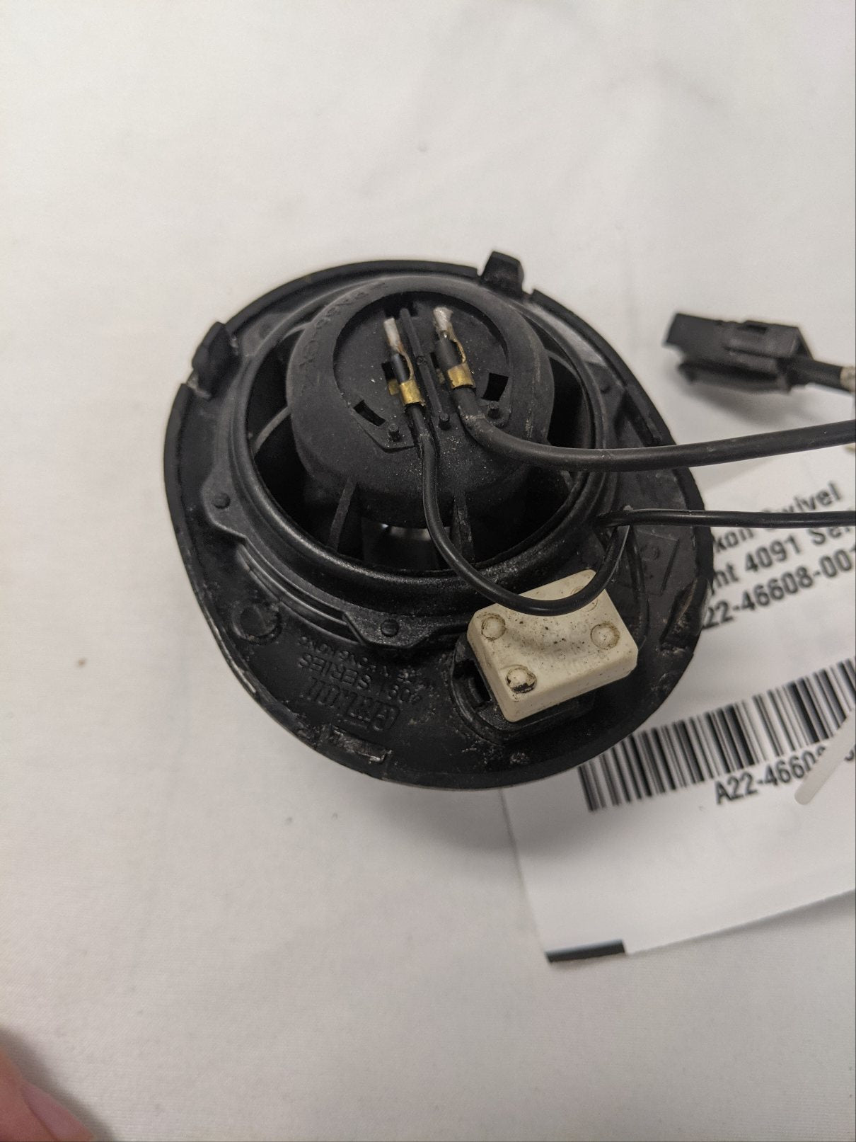 Damaged Grakon Swivel Reading Light 4091 Series - P/N A22-46608-001