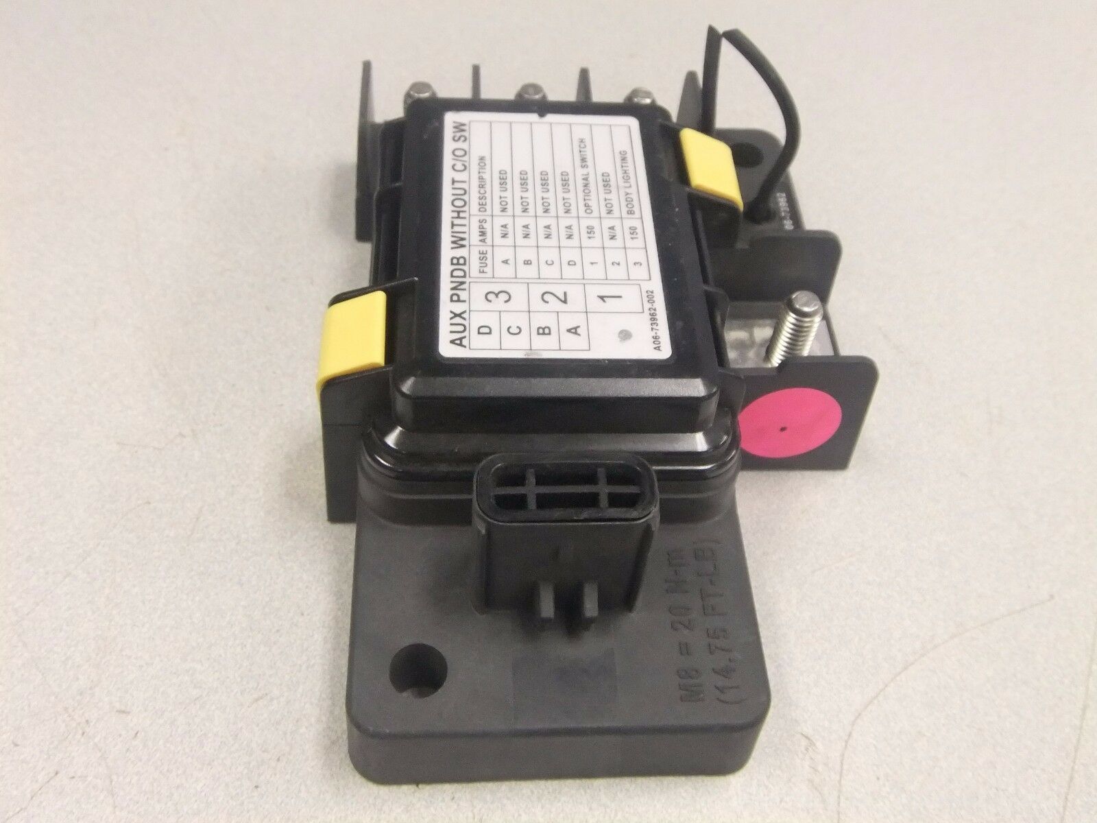 Freightliner Cascadia Aux Power Distribution Box -P/N A06