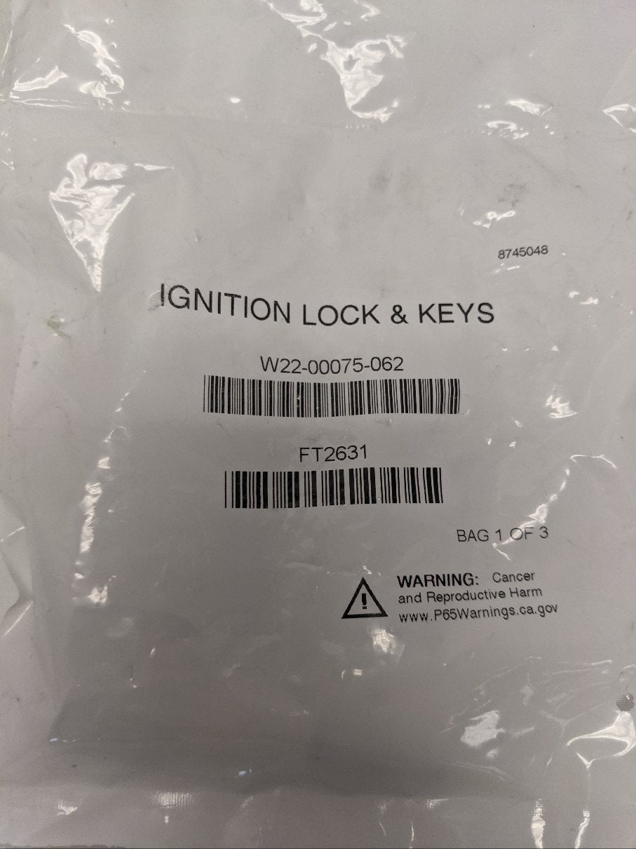 Freightliner M2/P3 Door & Ignition Lock Set 3 Keys W22-00075-062