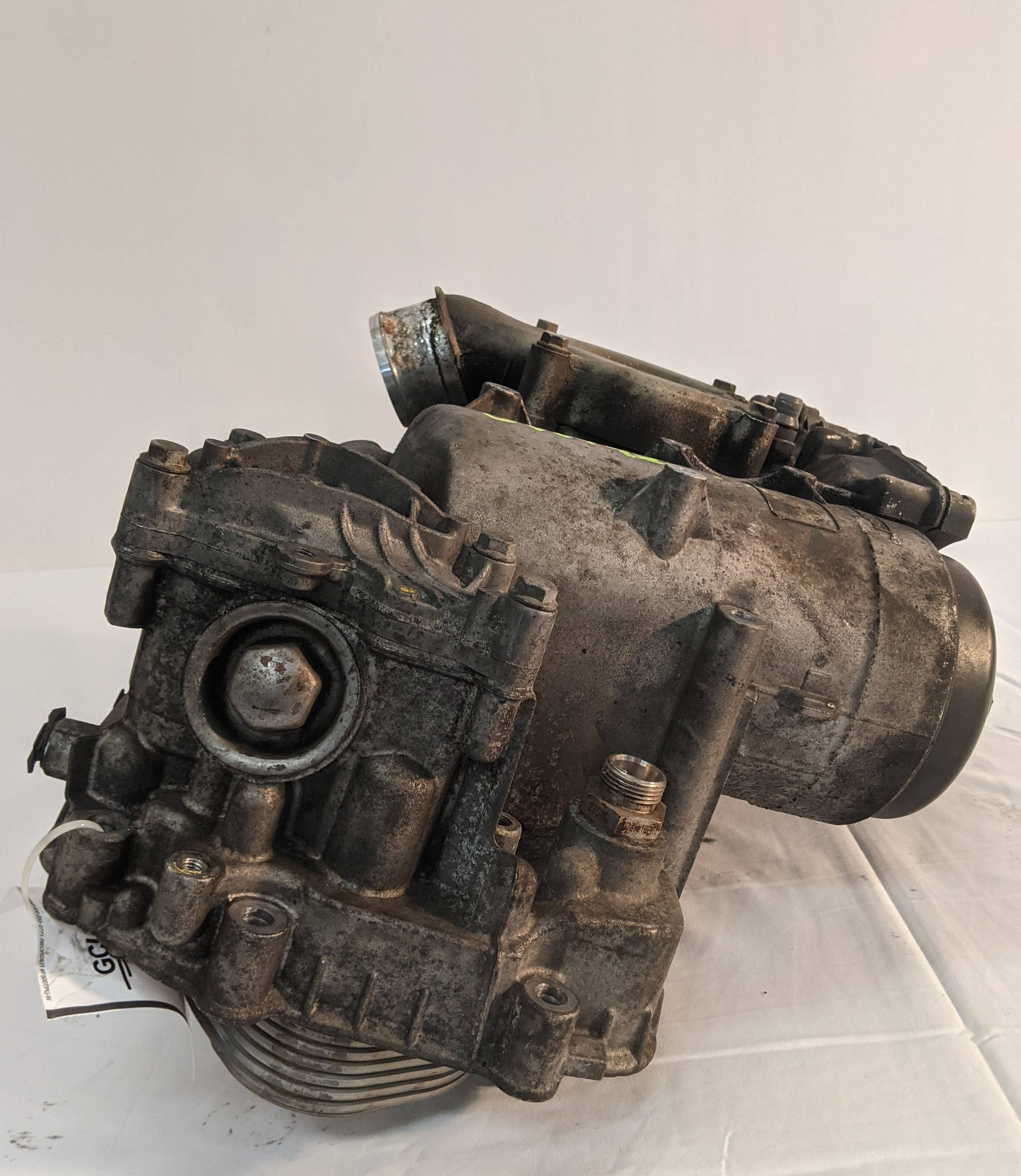 Used Detroit DD15 Engine Oil Coolant Module Assembly - P/N A 472 180 40 10 (10069613576508)