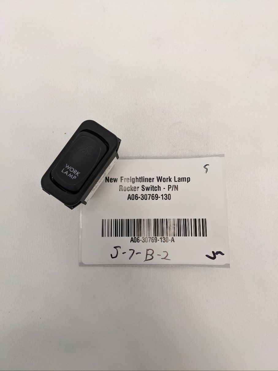 New Freightliner Work Lamp Rocker Switch - P/N A06-30769-130 (10144187777340)