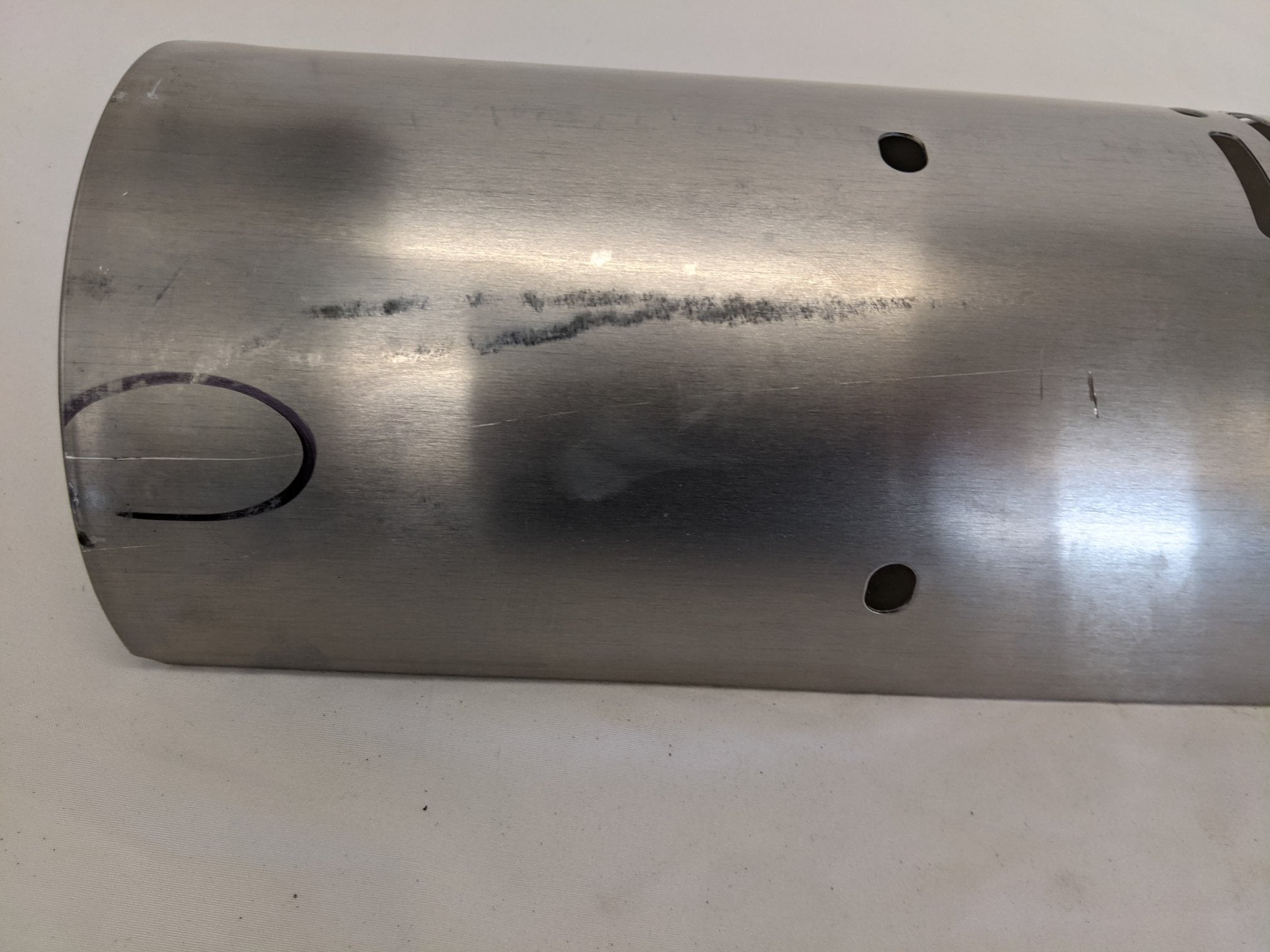 Freightliner Aluminum 4" Short Exhaust Shield - P/N  04-29265-002 (6791953219670)