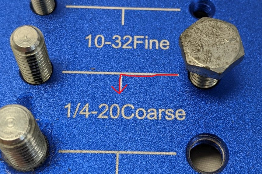 *Lot of 200* New 1/4"-20 x 3/4" Fully Threaded Coarse Steel Hex Bolts