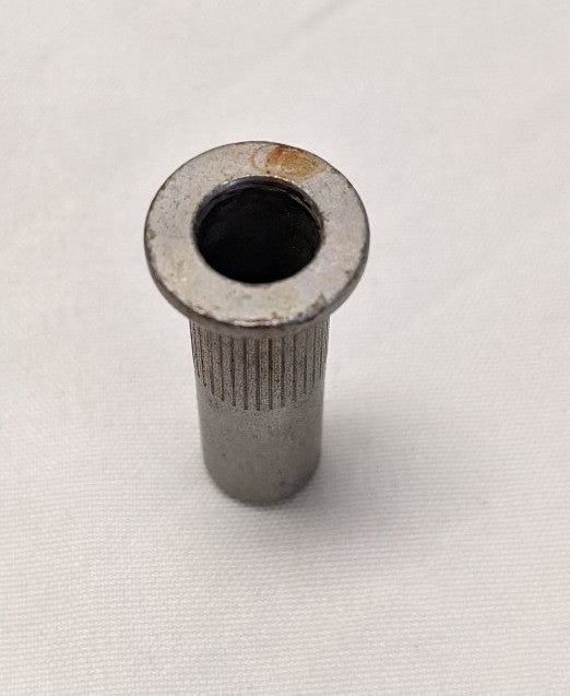 *Lot of 100* 6MM-1.0 Wedge Head Closed End Sealed Steel Ribbed Rivet Nuts