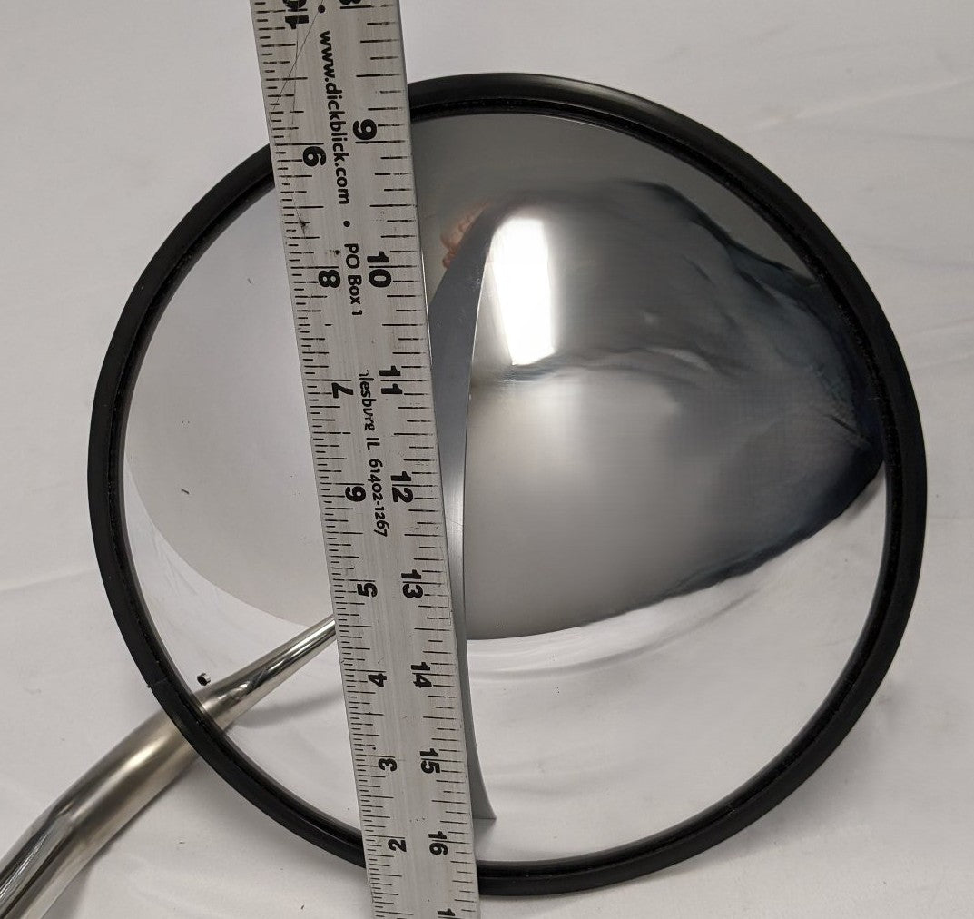 Velvac 9" Fisheye Convex Door Mirror Kit VEL 713753