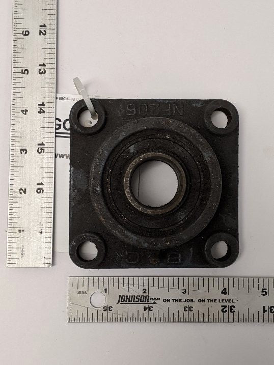 NBR Locking Bearing w/ B&C 4 Bolt Flange  - P/Ns: HC206-19, NF206