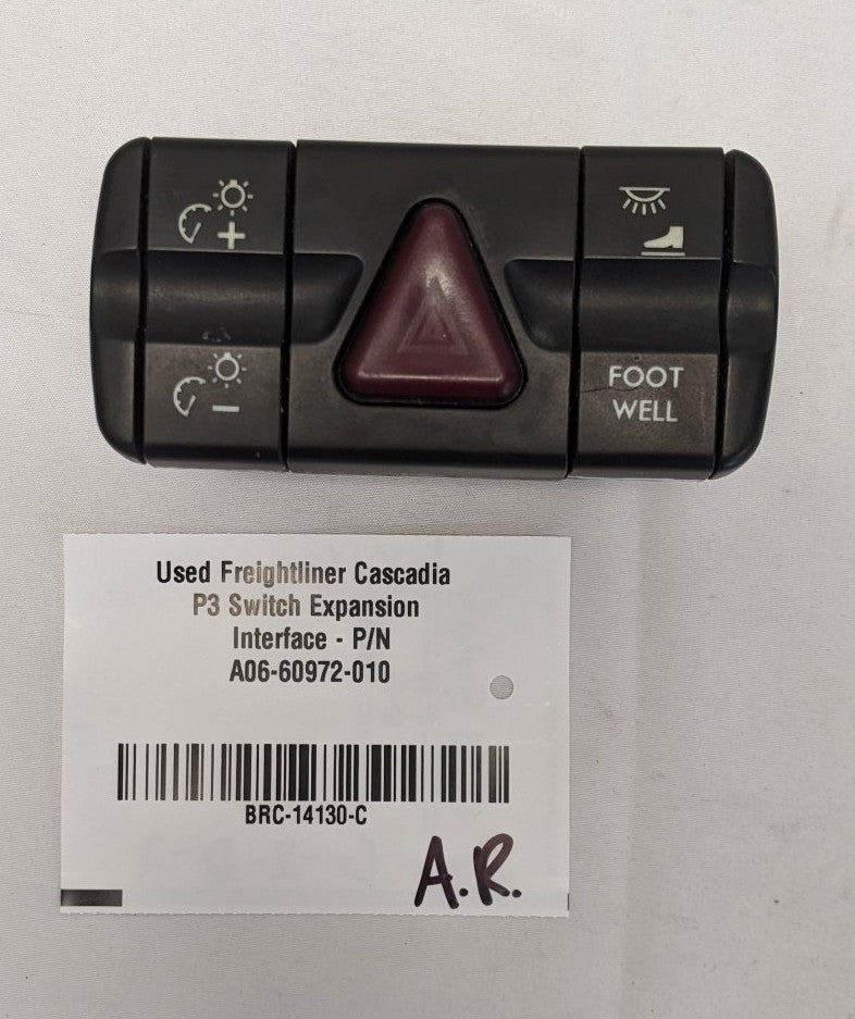 Freightliner Cascadia P3 Switch Interface A06-60972-010 Used