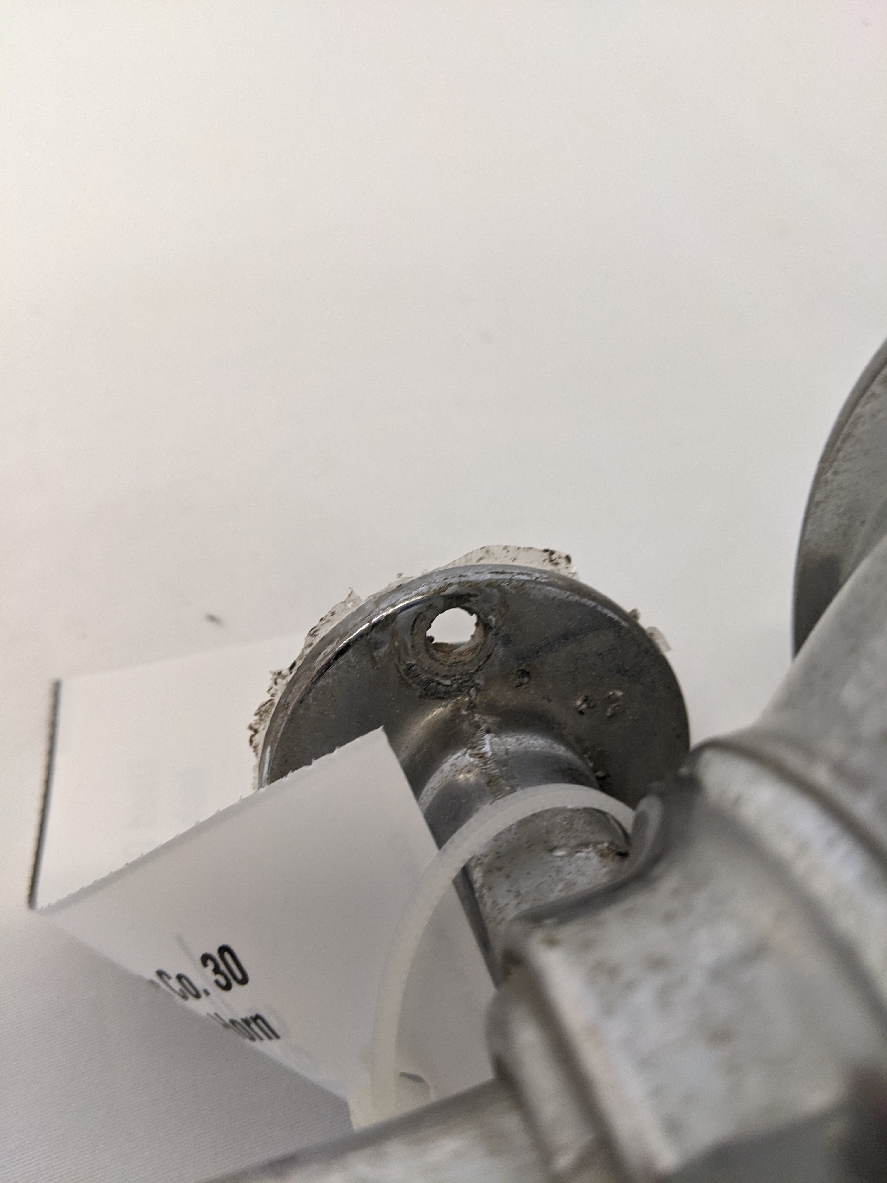 Used Grover Products Co. 30 Inch Bright Round Air Horn w/o Shield (10096608280892)