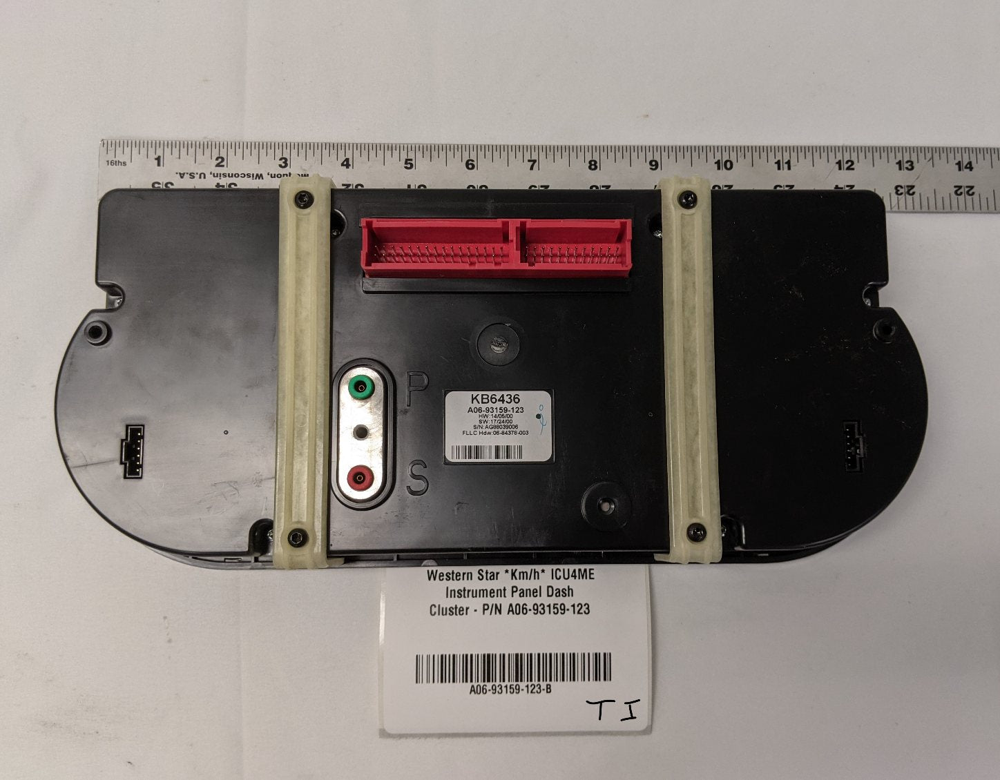 Western Star *Km/h* ICU4ME Instrument Panel Dash Cluster - P/N A06-93159-123