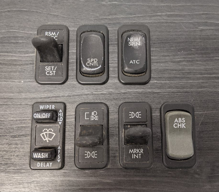 Used Freightliner Columbia Auxiliary Instrument Dash Panel  - P/N  22-45867-010