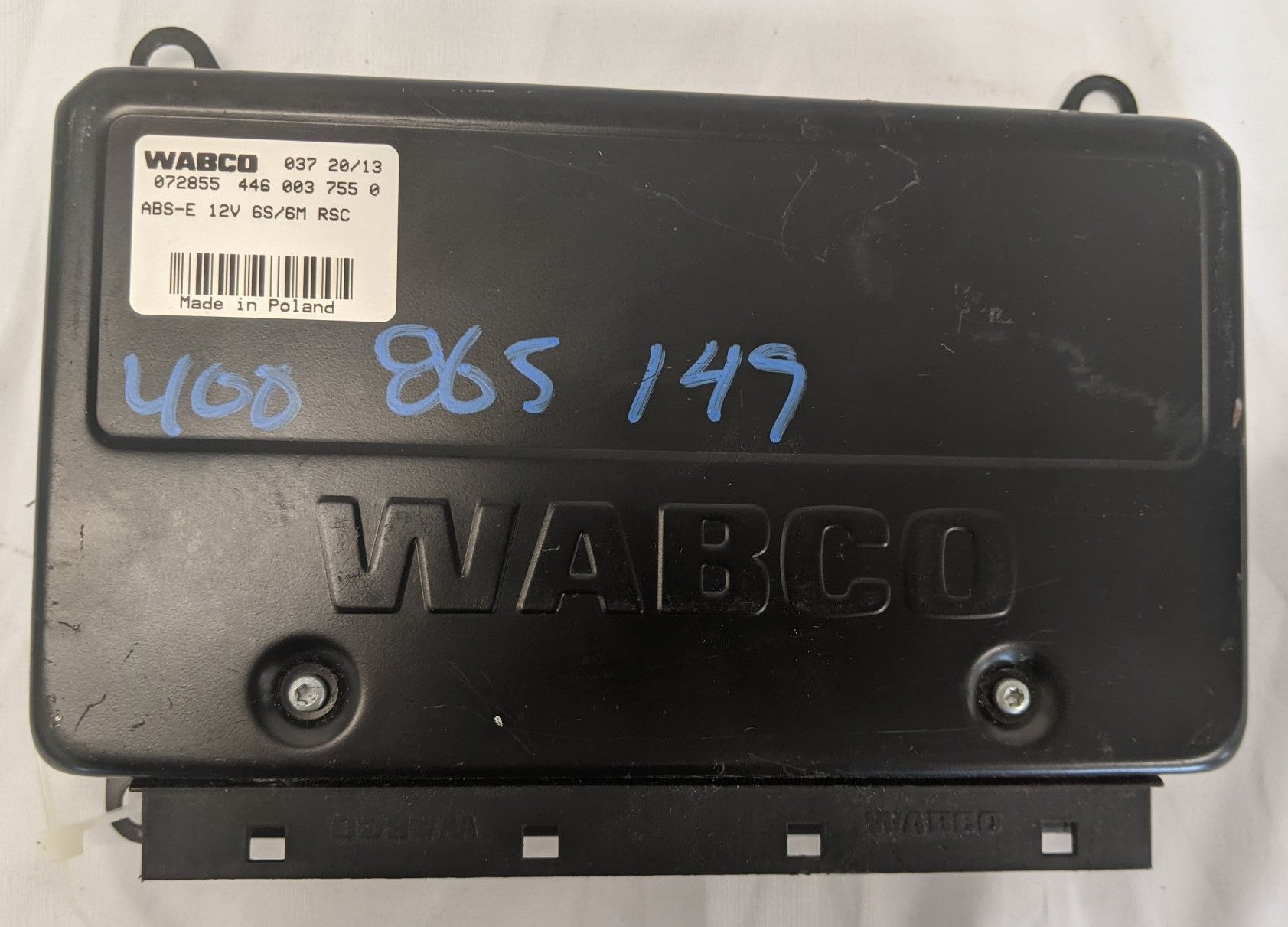 Used FTL Meritor Wabco SmartTrac ABS Stability Control Systems-P/N  400 865 149 0