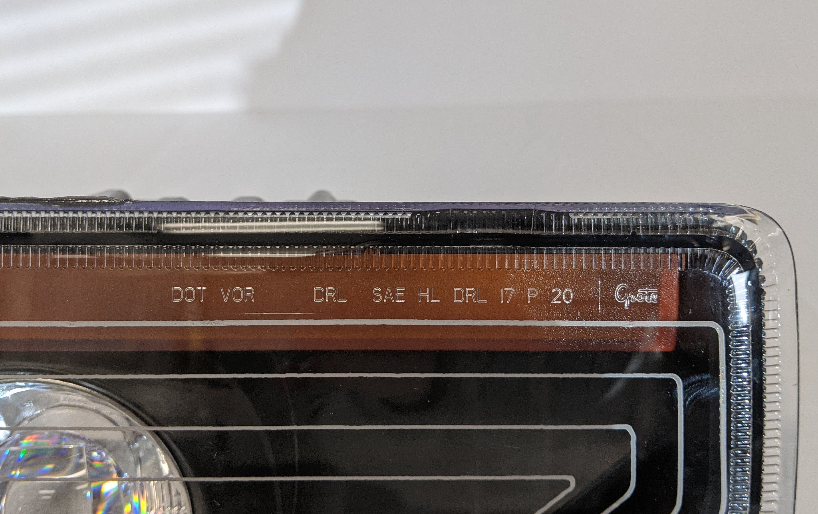 Damaged Western Star 49X, 47X SFA RH LED Head Lamp Assy - P/N  A66-10227-025 (8357147115836)