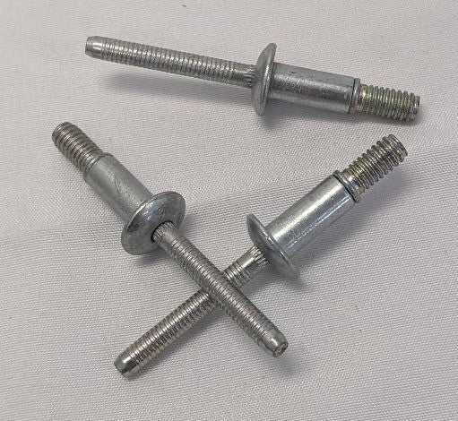 Huck Magna-Bulb Steel Rivets 1/4" x 9/16" Blind Lot of 50