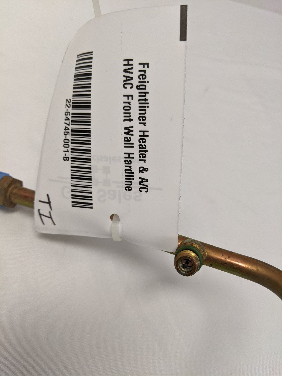 Freightliner Heater & A/C HVAC Front Wall Hardline - P/N 22-64745-001