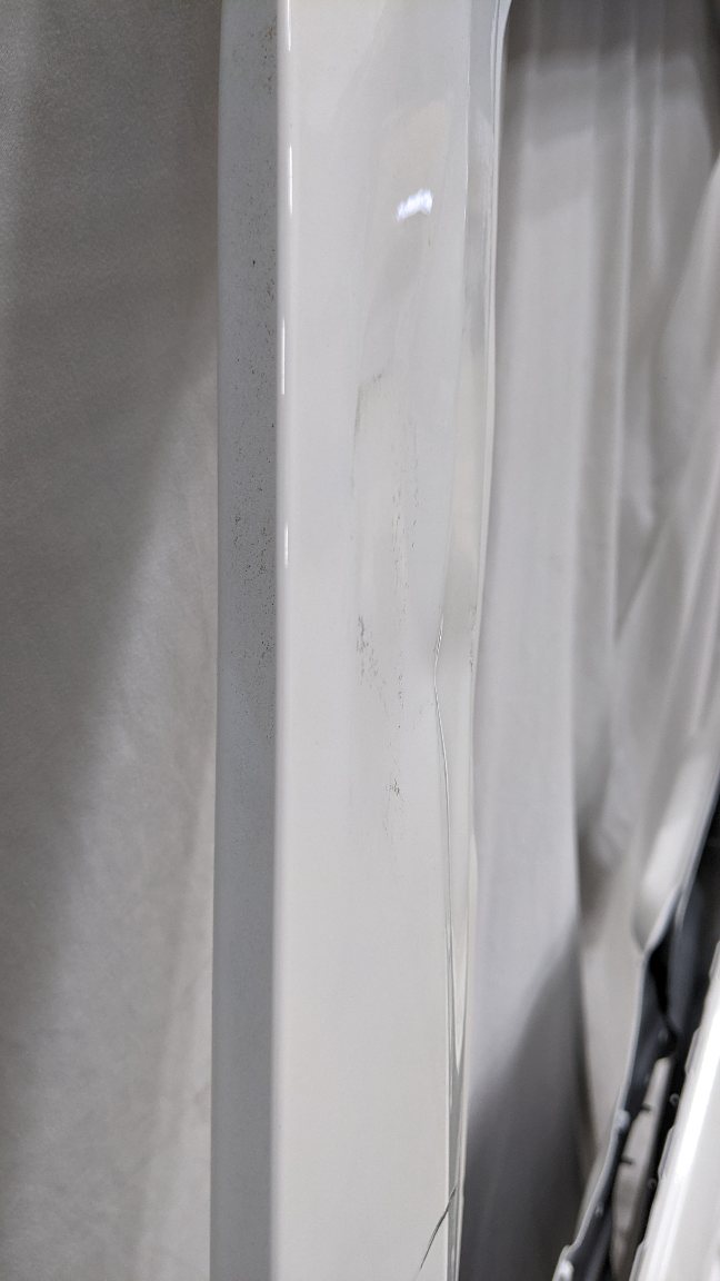 Damaged Freightliner M2 Plus LH Door (White) #4