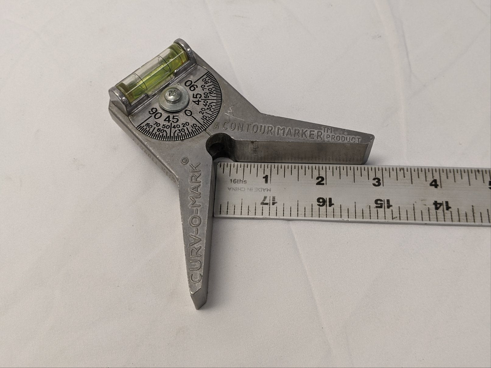 Jackson Curv-O-Mark Level | Lot of 2 | Damaged | Pipe Marker | 1/2"-4" | As-Is