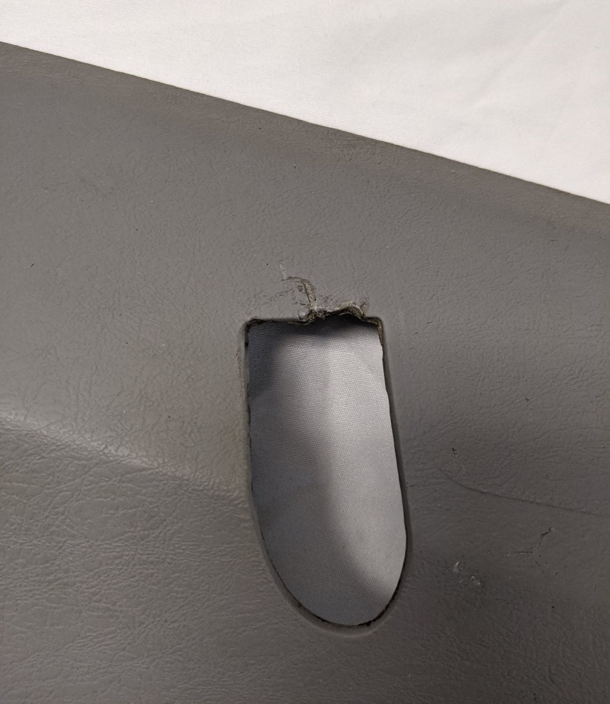 Used Freightliner RH Upper A-Pillar Cover Trim - P/N 18-31405-000