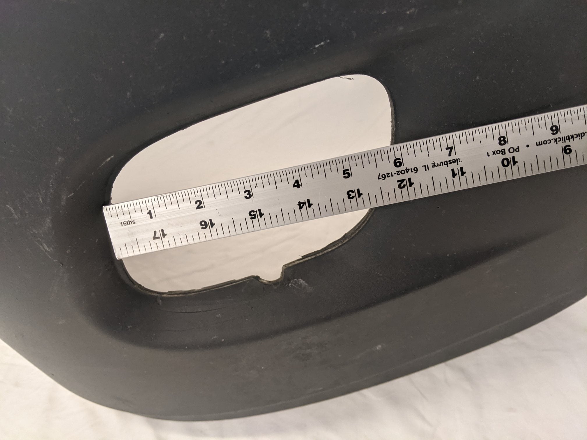 Freightliner Left Hand Gray Bumper End (21-27300-004) - Used