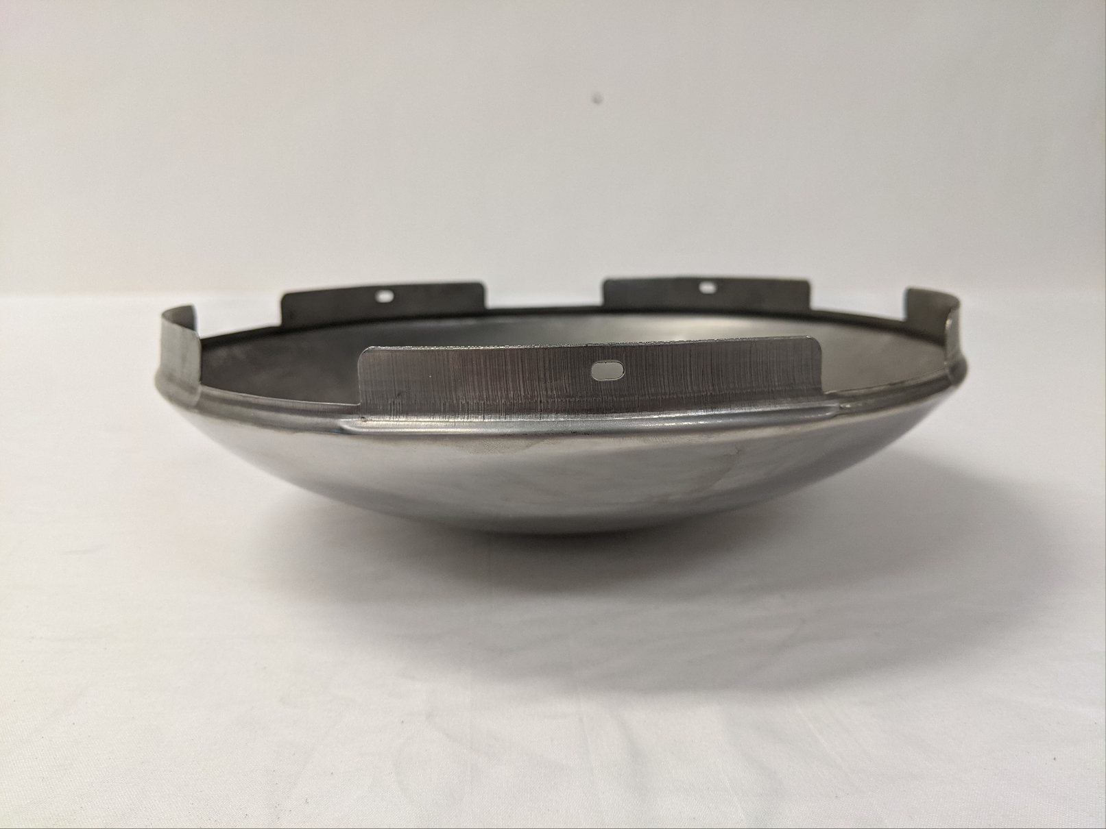 Used Rig Tough Stainless Steel 8 1/2" Front Hub Cap - P/N 3100301001