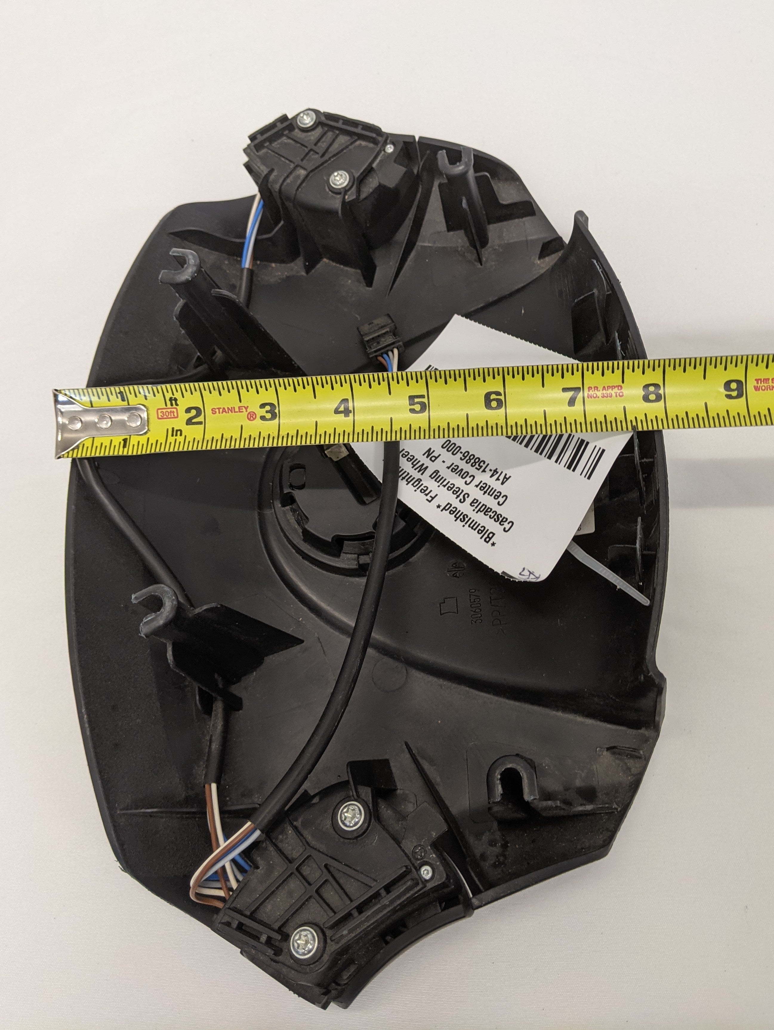 Blemished* Freightliner Cascadia Steering Wheel Center Cover