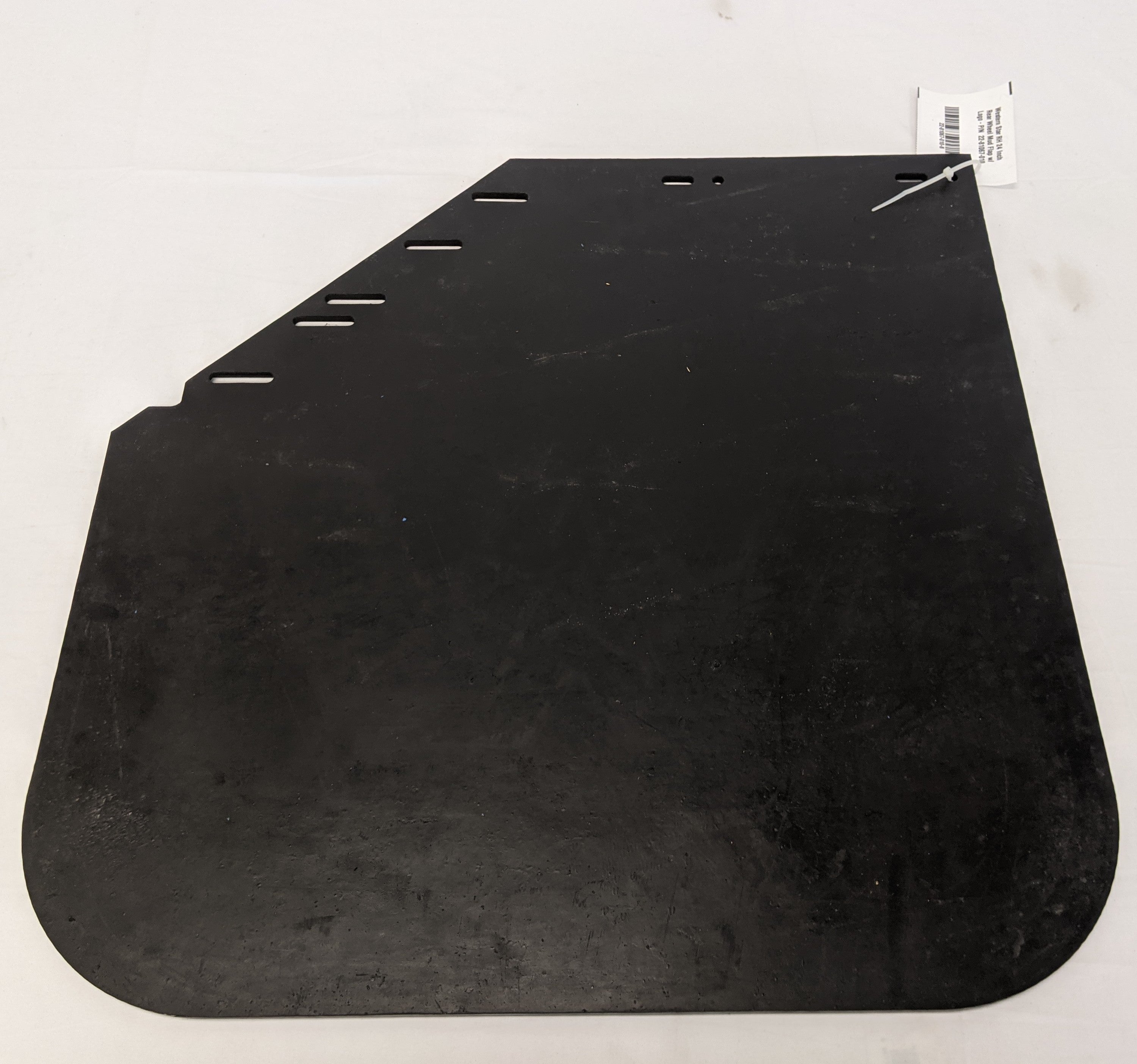 Western Star RH 24 Inch Rear Wheel Mud Flap w/ Logo - P/N  22-81067-010 (10140322562364)