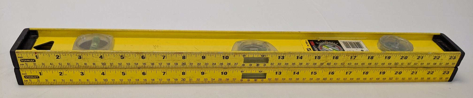 Stanley I-Beam Level 24" 180° Lot of 2 - Aluminum 3 Vials 42-324