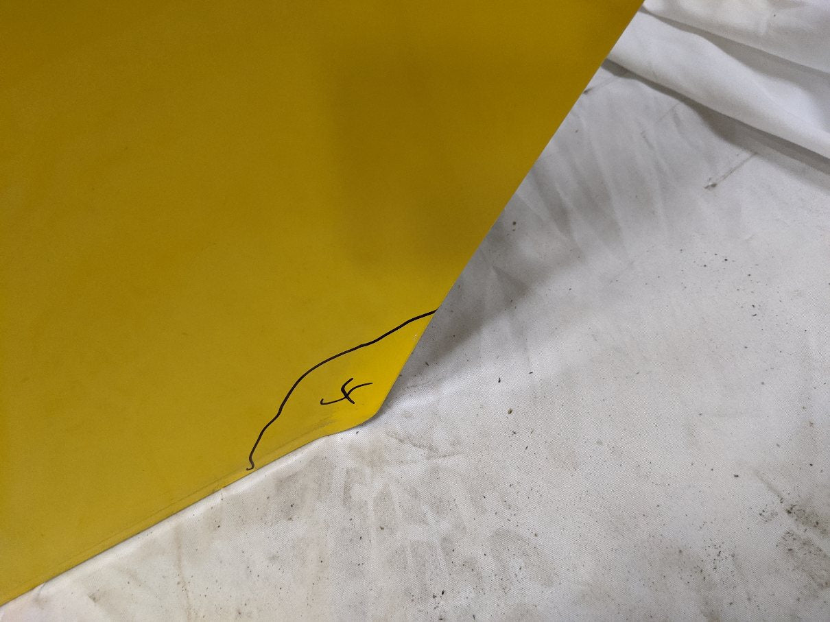 Damaged (1/2 Hr) Freightliner M2 Plus RH Door w/ Window - P/N Z18-71221-032 (10091449418044)